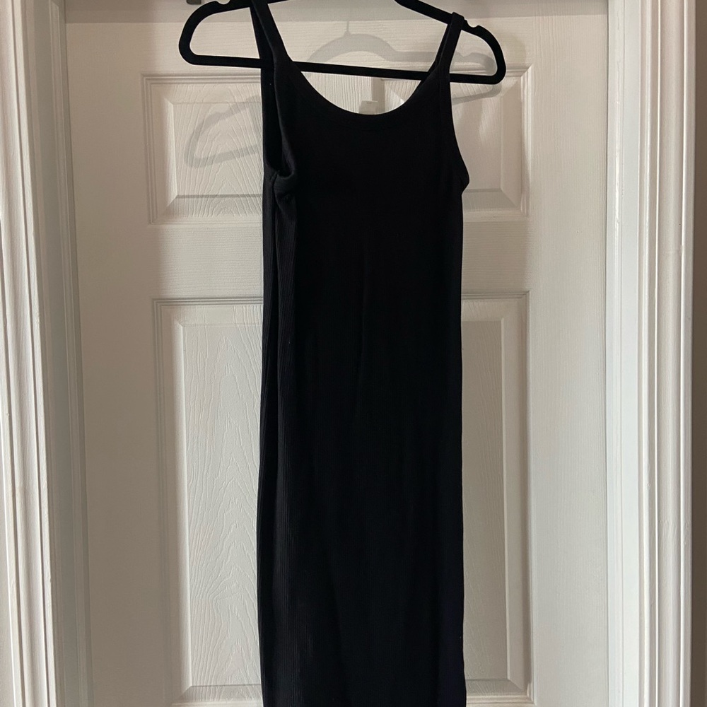 H&M fitted midi dress